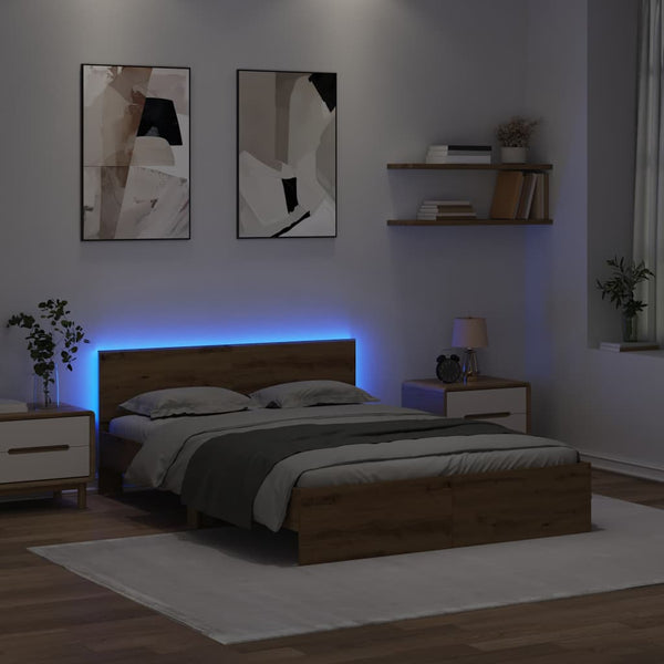 Bettrahmen Artisan-Eiche 160x200 cm