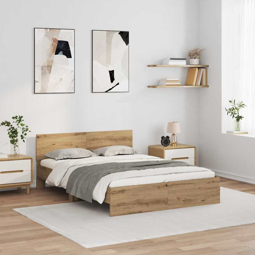 Bettrahmen Artisan-Eiche 160x200 cm