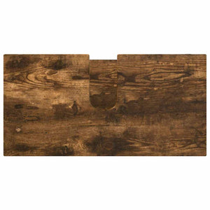Badmöbel Set 4-teilig Geräucherte Eiche