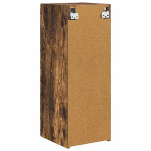 vidaXL TV Wall Cabinet 2 pcs Smoked Oak 30 x 31 x 80 cm