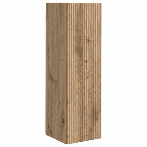 vidaXL TV Wall Cabinet Craft Oak 30 x 31 x 100 cm