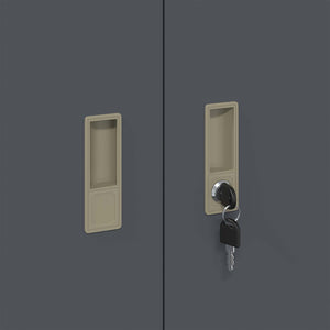 vidaXL Storage Cabinet Anthracite 90 x 40 x 70 cm Steel