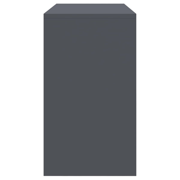 vidaXL Storage Cabinet Anthracite 90 x 40 x 70 cm Steel