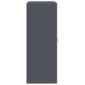 vidaXL Storage Cabinet Anthracite 90 x 40 x 105 cm Steel