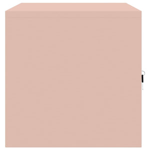vidaXL Storage Cabinet Pink 80 x 40 x 40 cm Steel