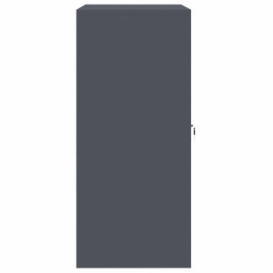 vidaXL Storage Cabinet Anthracite 80 x 40 x 90 cm Steel