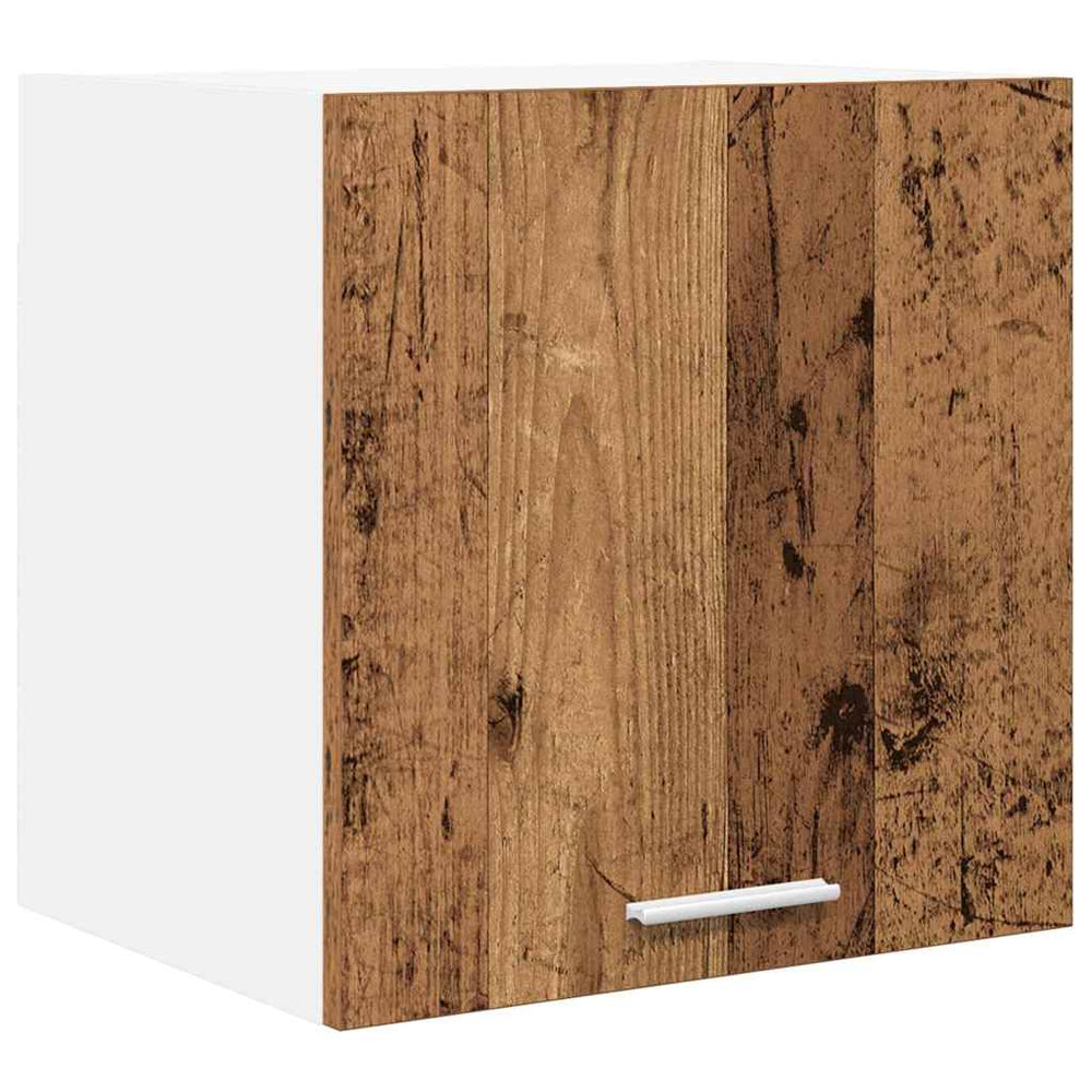vidaXL Wall Cabinet Old Wood and White 40 x 31 x 40 cm Engineered Wood