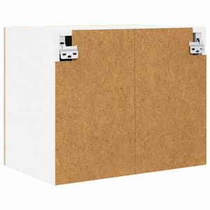 vidaXL Wall Cabinets 2 pcs Sonoma Oak and White 50 x 31 x 40 cm
