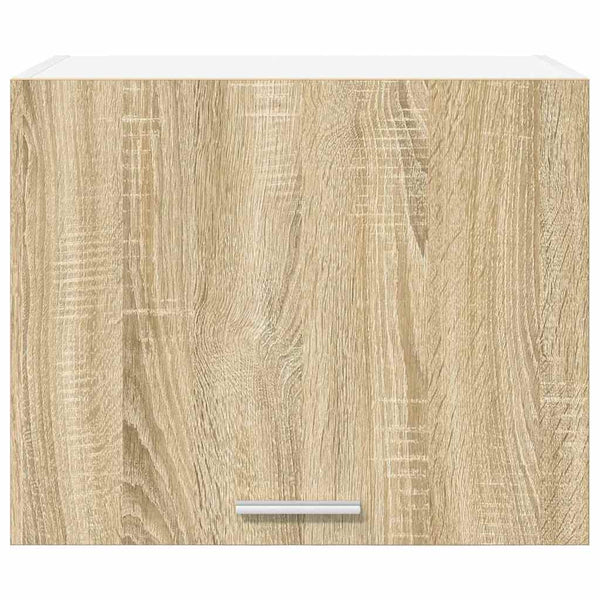 vidaXL Wall Cabinets 2 pcs Sonoma Oak and White 50 x 31 x 40 cm