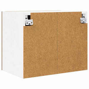 vidaXL Wall Cabinets 2 pcs Artisan Oak and White 50 x 31 x 40 cm