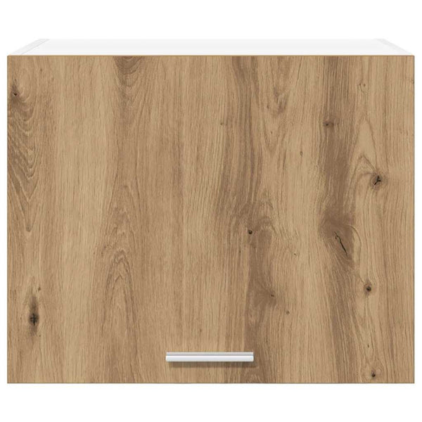 vidaXL Wall Cabinets 2 pcs Artisan Oak and White 50 x 31 x 40 cm