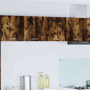 vidaXL Wall Cabinet Smoked Oak 80 x 31 x 40 cm Engineered Wood