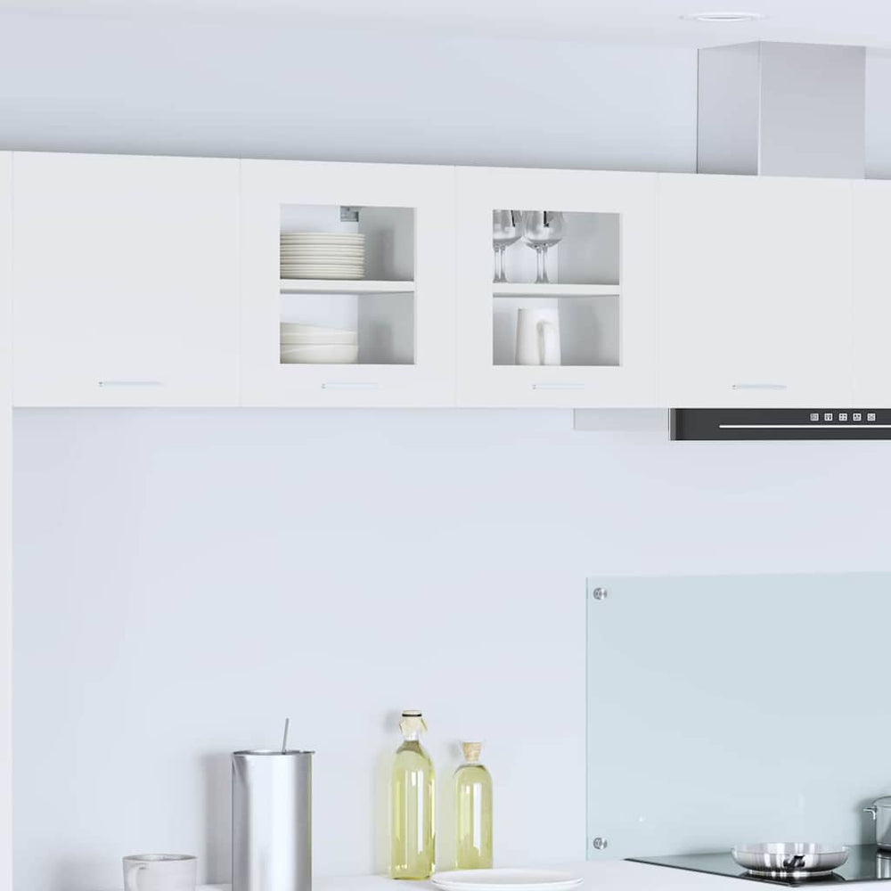 vidaXL Wall Cabinet with Storage White 40 x 31 x 40 cm Engineered Wood