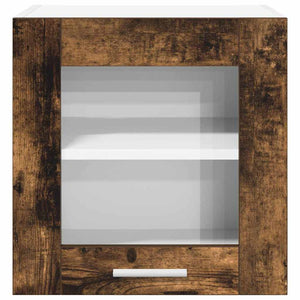 vidaXL Wall Cabinet Smoked Oak 40 x 31 x 40 cm Engineered Wood