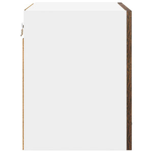 vidaXL Wall Cabinet Smoked Oak 40 x 31 x 40 cm Engineered Wood