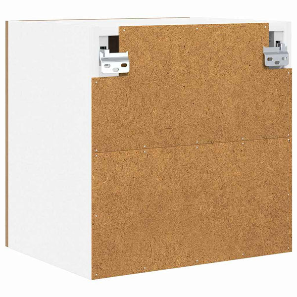 vidaXL Wall Cabinet with Door Riga 2 pcs Artisan Oak 40 x 31 x 40 cm