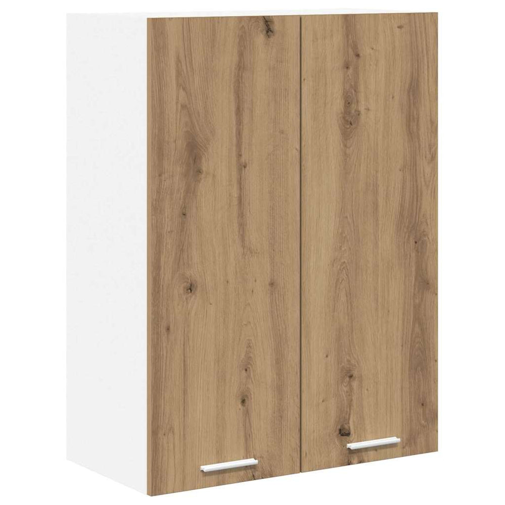 vidaXL Wall Cabinet Artisan Oak 60 x 31 x 80 cm Engineered Wood