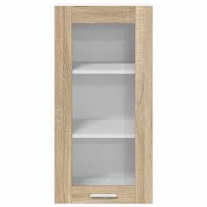 vidaXL Wall Cabinets 2 pcs Sonoma Oak 40 x 31 x 80 cm Engineered Wood