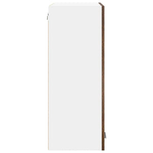 vidaXL Wall Cabinet Smoked Oak 60 x 31 x 80 cm Engineered Wood