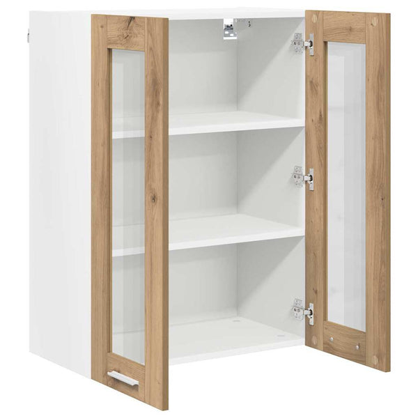 vidaXL Wall Cabinet Riga Artisan Oak 60 x 31 x 80 cm Engineered Wood