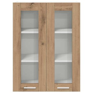vidaXL Wall Cabinet Riga Artisan Oak 60 x 31 x 80 cm Engineered Wood