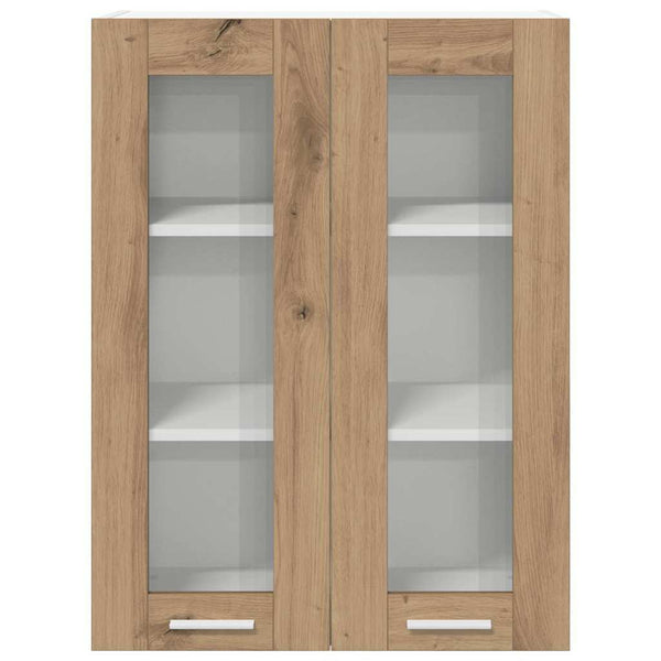 vidaXL Wall Cabinet Riga Artisan Oak 60 x 31 x 80 cm Engineered Wood