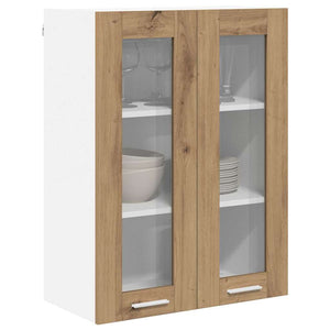 vidaXL Wall Cabinet Riga Artisan Oak 60 x 31 x 80 cm Engineered Wood