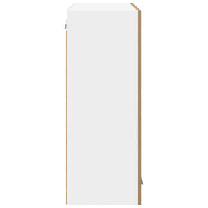 vidaXL Wall Cabinet Artisan Oak 80 x 31 x 80 cm Engineered Wood