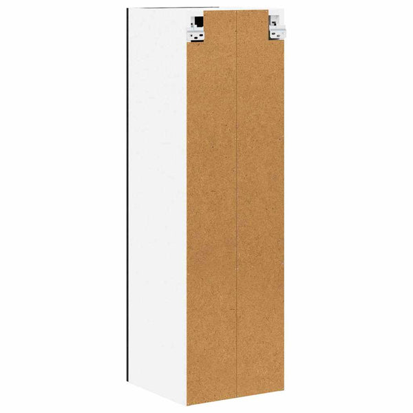 vidaXL Wall Cabinet with Storage Black Oak Look 30 x 31 x 100 cm