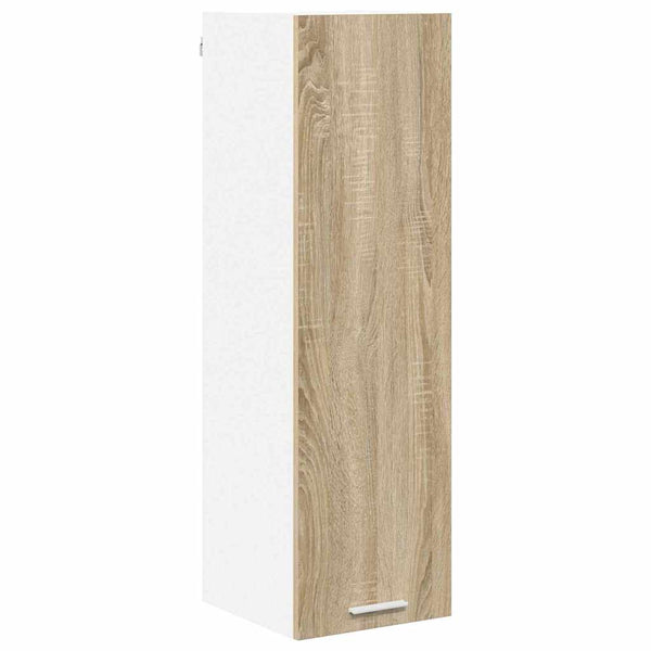 vidaXL Wall Cabinet Sonoma Oak 30 x 31 x 100 cm Engineered Wood
