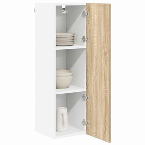 vidaXL Wall Cabinet Sonoma Oak 30 x 31 x 100 cm Engineered Wood