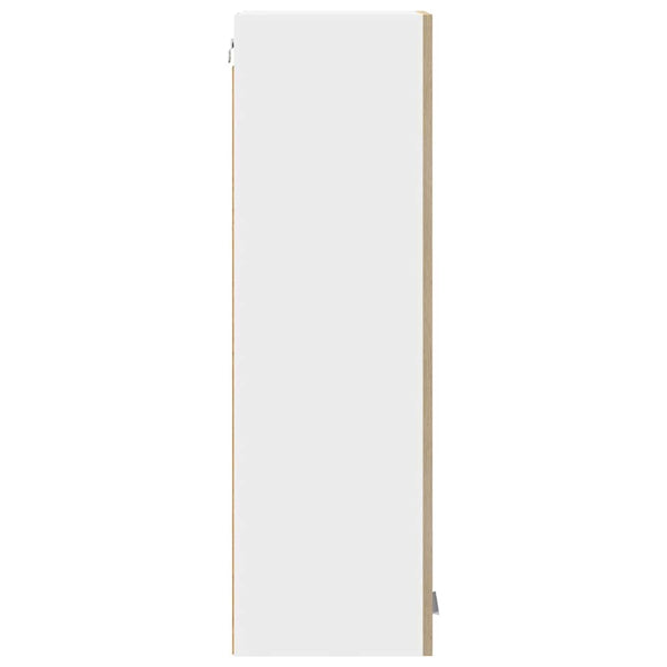 vidaXL Wall Cabinet Sonoma Oak 30 x 31 x 100 cm Engineered Wood
