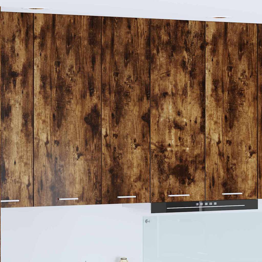 vidaXL Wall Cabinet Smoked Oak 30 x 31 x 100 cm Engineered Wood