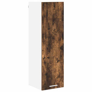 vidaXL Wall Cabinet Smoked Oak 30 x 31 x 100 cm Engineered Wood