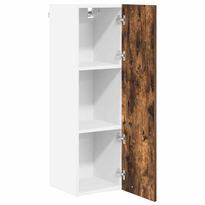vidaXL Wall Cabinet Smoked Oak 30 x 31 x 100 cm Engineered Wood