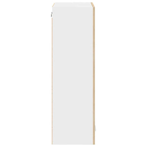 vidaXL Wall Cabinet Sonoma Oak 40x31x100 cm Engineered Wood