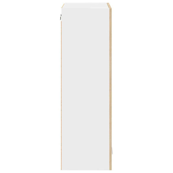vidaXL Wall Cabinet Sonoma Oak 60 x 31 x 100 cm Engineered Wood