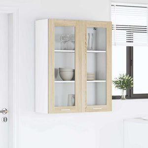 vidaXL Wall-Mounted Cabinet Sonoma Oak 80 x 31 x 100 cm Engineered Wood