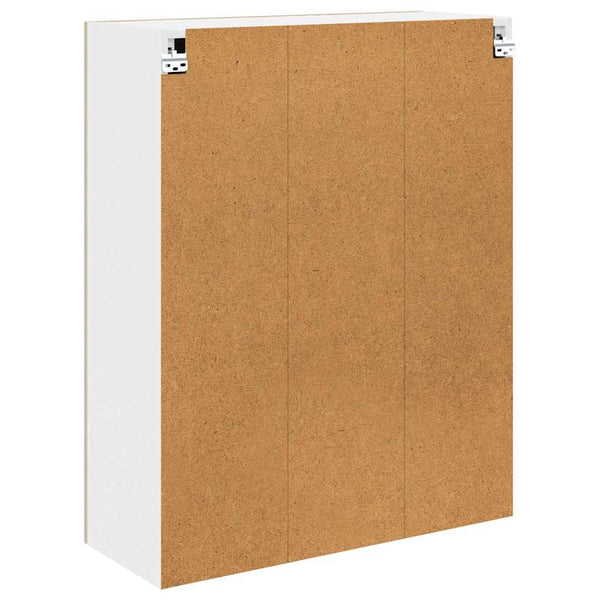 vidaXL Wall-Mounted Cabinet Sonoma Oak 80 x 31 x 100 cm Engineered Wood