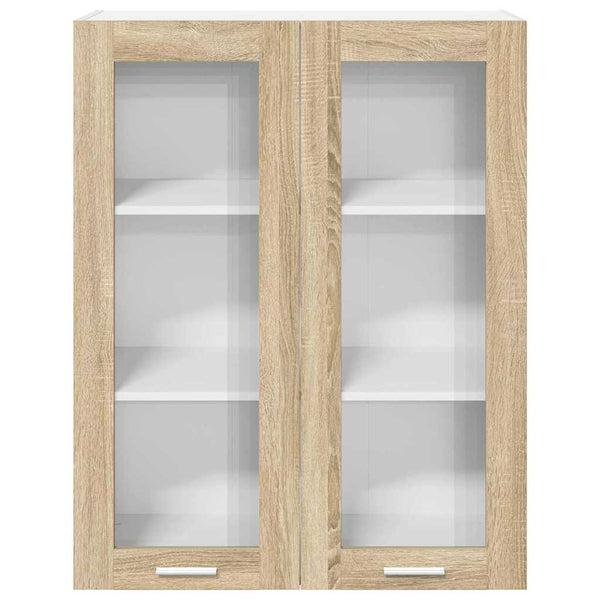 vidaXL Wall-Mounted Cabinet Sonoma Oak 80 x 31 x 100 cm Engineered Wood