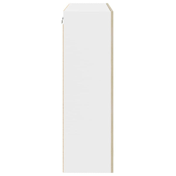 vidaXL Wall-Mounted Cabinet Sonoma Oak 80 x 31 x 100 cm Engineered Wood