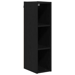 Hängeschrank Schwarz Eichen-Optik 80 cm