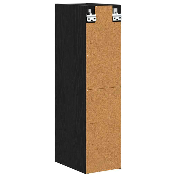 Hängeschrank Schwarz Eichen-Optik 80 cm