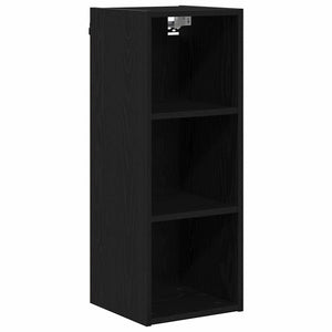 Hängeschrank Schwarz Eiche 30x80 cm