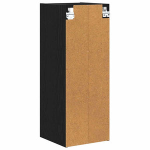 Hängeschrank Schwarz Eiche 30x80 cm