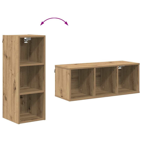 Hängeschrank Artisan Eiche 30x80 cm