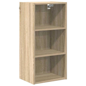 vidaXL Wall Cabinet Sonoma Oak 40x29.5x80 cm Engineered Wood