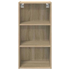 vidaXL Wall Cabinet Sonoma Oak 40x29.5x80 cm Engineered Wood