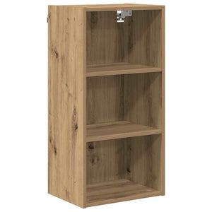 vidaXL Wall Cabinet Artisan Oak 40x29.5x80 cm Engineered Wood