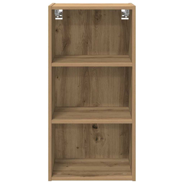 vidaXL Wall Cabinet Artisan Oak 40x29.5x80 cm Engineered Wood